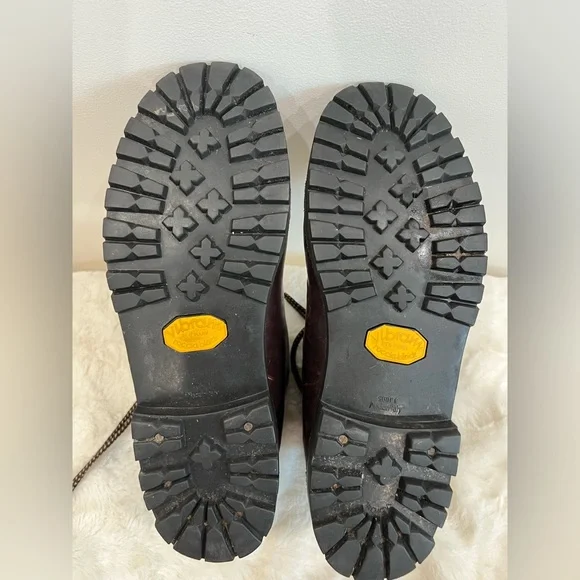 Calzaturificio The Alps By Fabiano Leather Mountaineering Hiking Boots Italy 7.5 - Picture 9 of 12